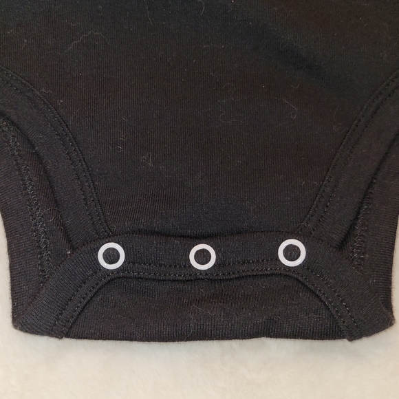 Okie Dokie Infant Black Graphic Onesie Bodysuit "It Might Be The Milk" 18 mo New - Picture 10 of 10